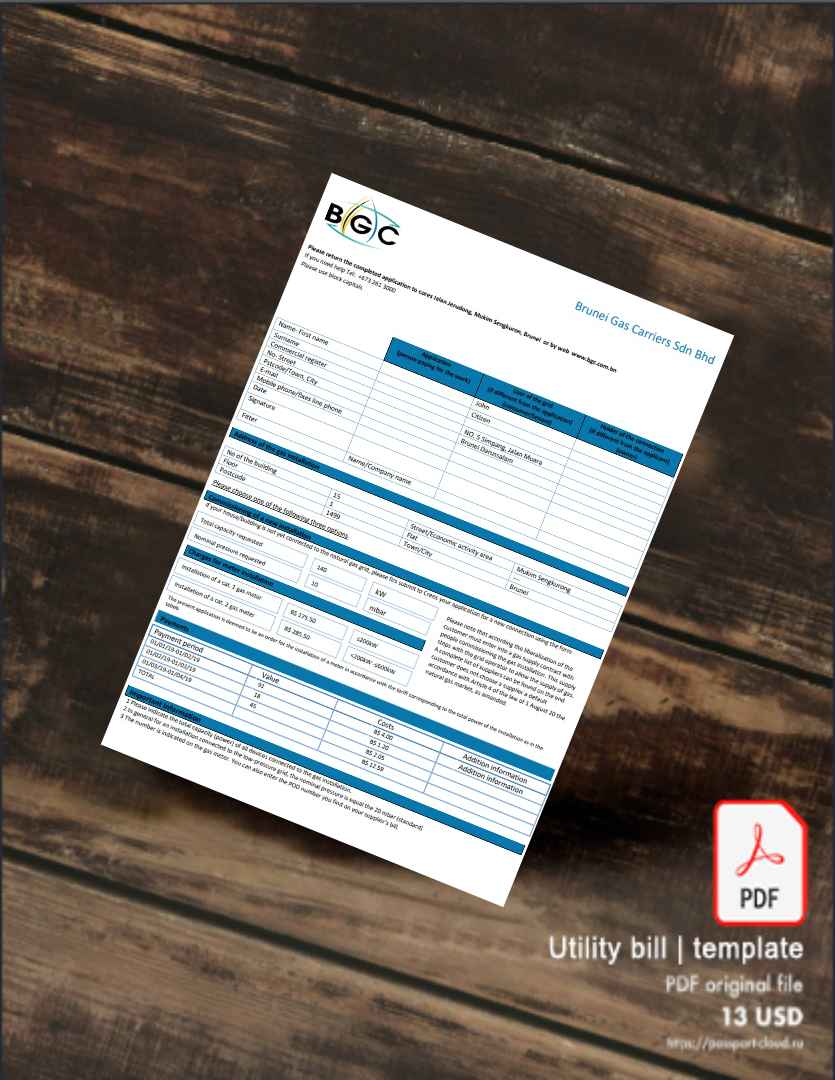 Utility bill | Albanian Power | Albania